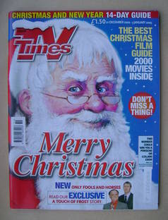TV Times magazine - Christmas 2002 Issue (21 December 2002-3 January 2003)