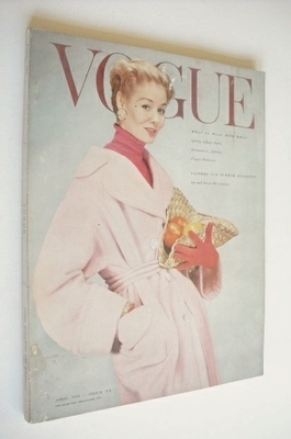 British Vogue magazine - April 1954 (Vintage Issue)