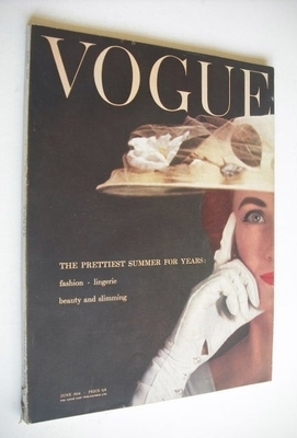 British Vogue magazine - June 1954 (Vintage Issue)