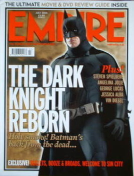 Empire magazine - The Dark Knight cover (July 2005 - Issue 193)