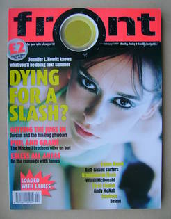 Front magazine - Jennifer Love Hewitt cover (February 1999)