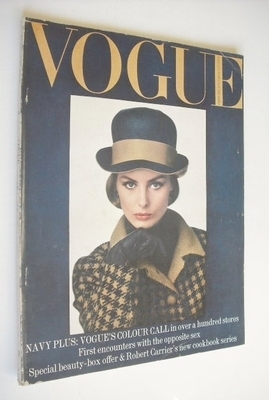 British Vogue magazine - February 1964 (Vintage Issue)