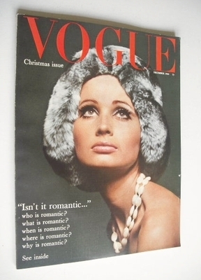 British Vogue magazine - December 1964 (Vintage Xmas Issue)