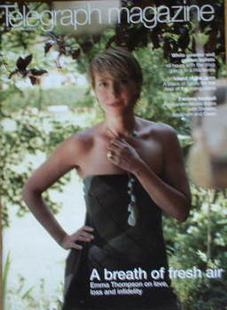 Telegraph magazine - Emma Thompson cover (17 September 2005)