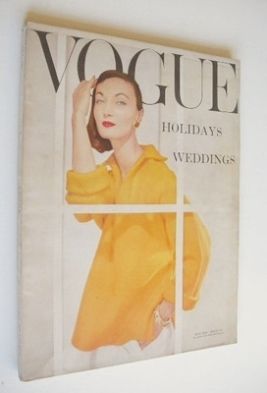 British Vogue magazine - May 1956 (Vintage Issue)