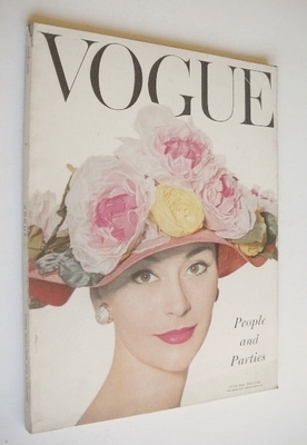 British Vogue magazine - June 1956 (Vintage Issue)