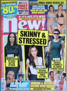 <!--2008-11-24-->New magazine - 24 November 2008 - Angelina Jolie, Cheryl C