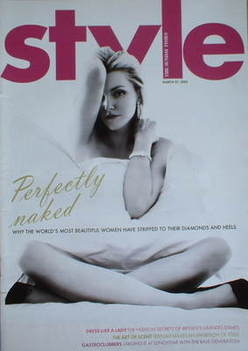 <!--2005-03-27-->Style magazine - Sophie Dahl cover (27 March 2005)