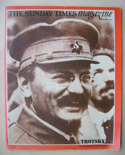 The Sunday Times magazine - Leon Trotsky cover (19 September 1971)
