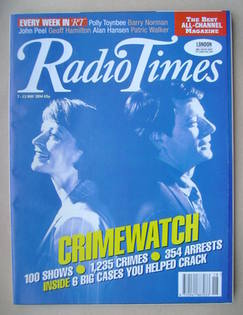 <!--1994-05-07-->Radio Times magazine - Sue Cook and Nick Ross cover (7-13 