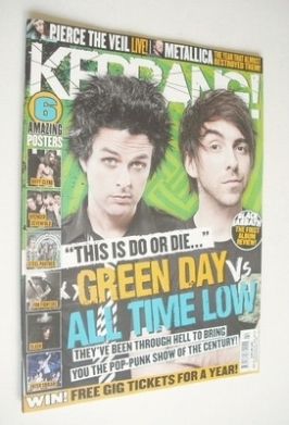 Kerrang magazine - Green Day & All Time Low cover (1 June 2013 - Issue 1468)