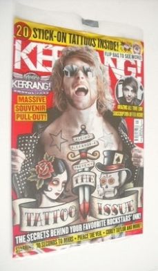 Kerrang magazine - The Tattoo Issue cover (29 June 2013 - Issue 1472)
