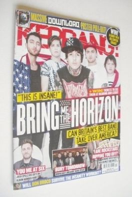 Kerrang magazine - Bring Me The Horizon cover (6 July 2013 - Issue 1473)
