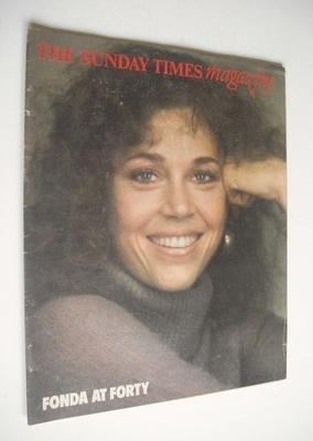 The Sunday Times magazine - Jane Fonda cover (19 June 1977)