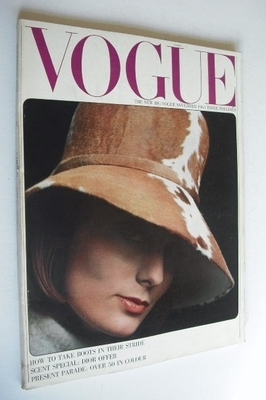 British Vogue magazine - November 1963 (Vintage Issue)