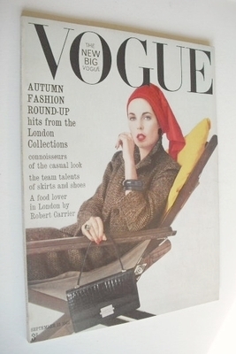British Vogue magazine - 15 September 1963 (Vintage Issue)