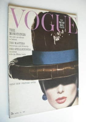 British Vogue magazine - 15 April 1963 (Vintage Issue)