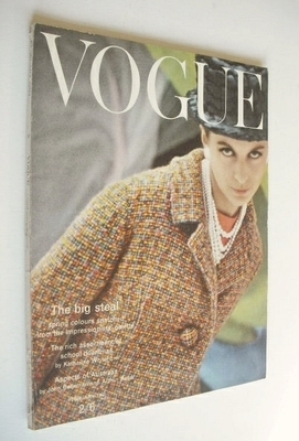British Vogue magazine - February 1963 (Vintage Issue)