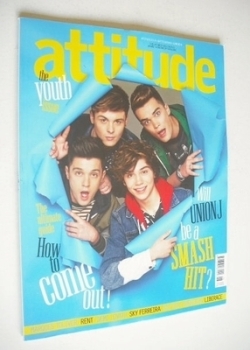 Attitude magazine - Union J cover (June 2013)