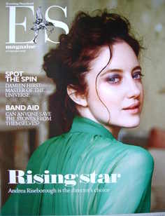 Evening Standard magazine - Andrea Riseborough cover (26 September 2008)