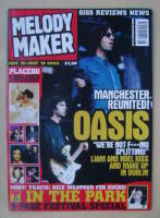 <!--2000-07-12-->Melody Maker magazine - Oasis cover (12-18 July 2000)