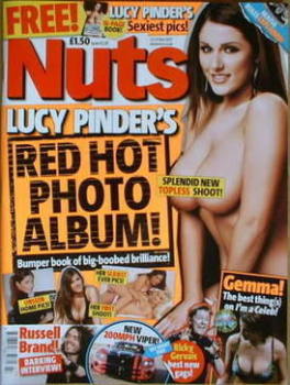 Nuts magazine - Lucy Pinder cover (23-29 November 2007)