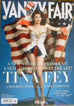 Vanity Fair magazine - Tina Fey cover (January 2009)
