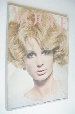 British Vogue magazine - May 1965 - Sue Murray cover