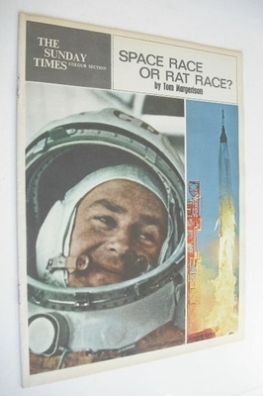 <!--1962-07-15-->The Sunday Times Colour Section magazine - Space Race Or R