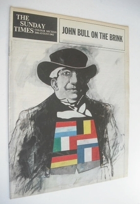 <!--1962-08-26-->The Sunday Times Colour Section magazine - John Bull cover