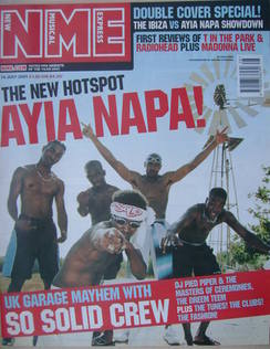 NME magazine (14 July 2001)
