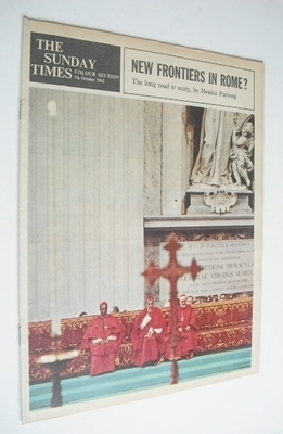 <!--1962-10-07-->The Sunday Times Colour section - New Frontiers In Rome co
