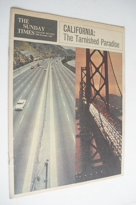 <!--1962-12-16-->The Sunday Times Colour section - California cover (16 Dec