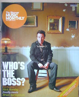 The Observer Music Monthly magazine - July 2005 - Bruce Springsteen cover
