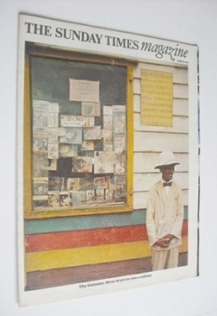 The Sunday Times magazine - The Guianas cover (30 January 1966)