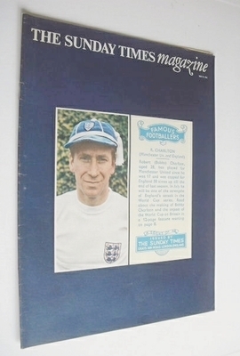 The Sunday Times magazine - Bobby Charlton cover (29 May 1966)