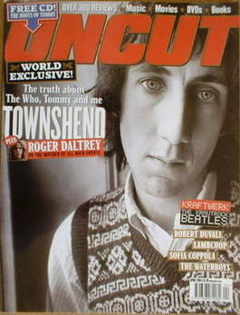 <!--2004-04-->Uncut magazine - Pete Townshend cover (April 2004)