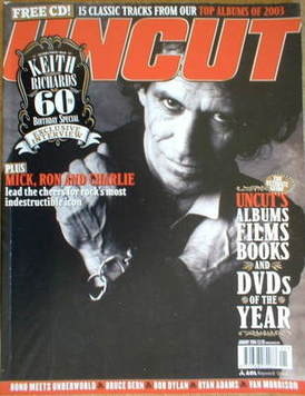 <!--2004-01-->Uncut magazine - Keith Richards cover (January 2004)