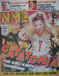 <!--1999-03-27-->NME magazine - Cerys Matthews cover (27 March 1999)