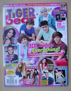 Tiger Beat magazine - November 2012 - One Direction cover