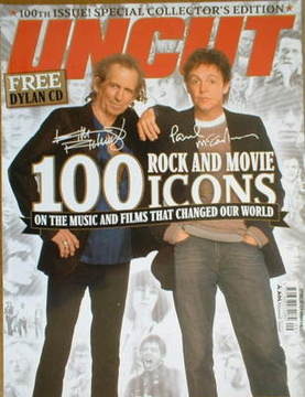 Uncut magazine - Paul McCartney and Keith Richards cover (September 2005)