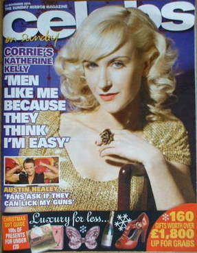 <!--2008-11-23-->Celebs magazine - Katherine Kelly cover (23 November 2008)