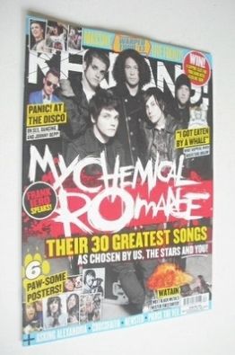 Kerrang magazine - My Chemical Romance cover (27 July 2013 - Issue 1476)