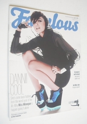 Fabulous magazine - Dannii Minogue cover (9 June 2013)
