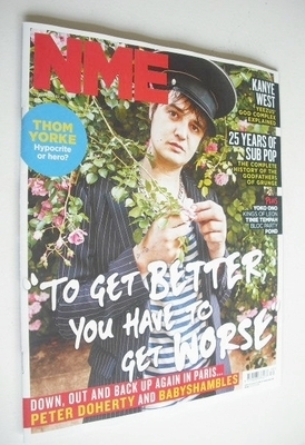 NME magazine - Pete Doherty cover (27 July 2013)
