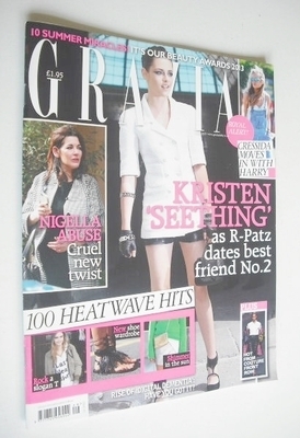 Grazia magazine - Kristen Stewart cover (15 July 2013)