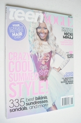 <!--2013-06-->Teen Vogue magazine - June/July 2013 - Nicki Minaj cover