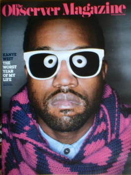 The Observer Magazine - Kanye West cover (30 November 2008)