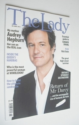 <!--2013-06-28-->The Lady magazine (28 June 2013 - Colin Firth cover)