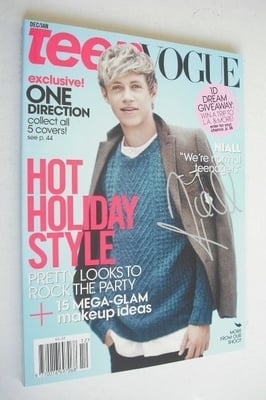 Teen Vogue magazine - December 2012/January 2013 - Niall Horan cover